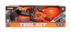 Набір інструментів "Tool Set" бензопила, маска, рукавиці, шолом, в коробці 58*21*15см - 1