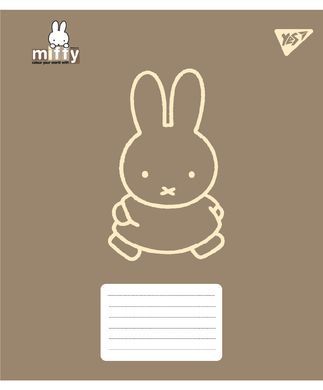 Тетрадь ученическая школьная Yes Miffy Bunny А5 18 листов линия - 2