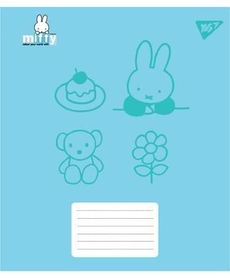 Тетрадь ученическая школьная Yes Miffy Bunny А5 18 листов линия - 3