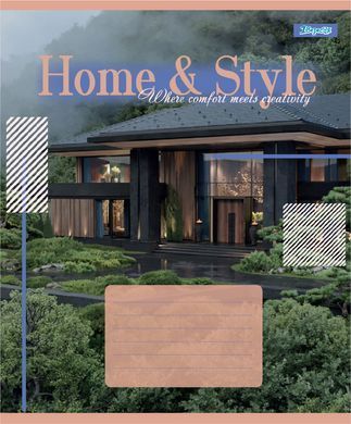 Тетрадь ученическая общая 1 Вересня Home & StyleА5 48 листов клетка - 6