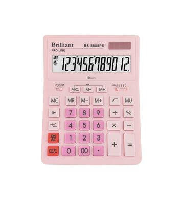 Калькулятор BS-8888PK 12р., 2-живл. - 2