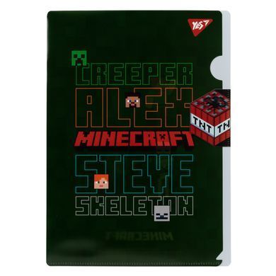 Папка-уголок YES Minecraft A4 с клапаном - 3