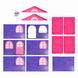 Будинок дитячий зі шторками (Рожевий/Фіолетовий) 265*130*119см - 5
