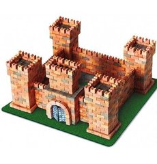Іграшка-конструктор з міні-цеглинок "Замок дракона" серія "Мідл" 1080 дет. - 1