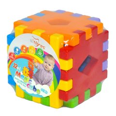Іграшка розвиваюча "Чарівний куб" 12 ел. - 1