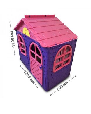 DOLONI "Дом со шторками" (Розово-фиолетовый)артикул 02550/10 - 2