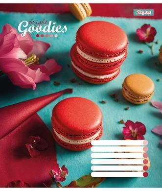 Зошит для записів 1В Bright goodies А5 96 аркушів лінія - 3