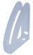 Лоток пласт. вертикальный РАДУГА, передняя стенка, прозрачный - 1