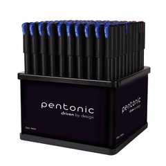 Ручка гелева LINC Pentonic дисплей 100 шт 0,6 мм синя - 1