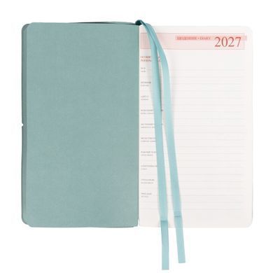 Ежедневник Leo Planner Glory 12х20 см датированный 2027 мягкий фисташковый 352 страницы - 4