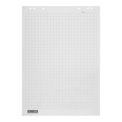 Блок паперу для фліпчартів JOBMAX, 20 арк., клітинка, 64 х 90 см. - 1