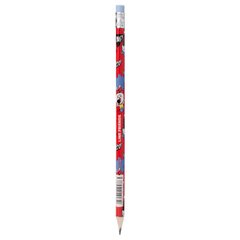 Олівець чорнографітний YES Line Friends трикутний з ластиком - 1