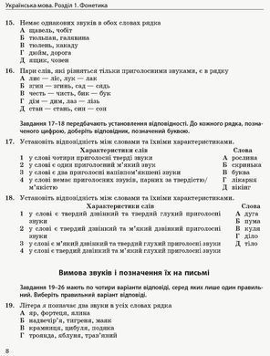 Повний курс української мови та літератури в тестах - 3