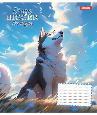 Зошит шкільний 1B Dream bigger А5 18 аркушів лінія - 5