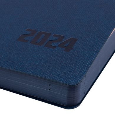 Щоденник А5 Leo Planner датований 2024 Infinity темно синій 368 стор - 8