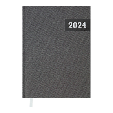 Щоденник датований 2024 MANLY, A5, сірий - 1