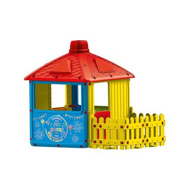 Дитячий ігровий будинок з огорожею - 2