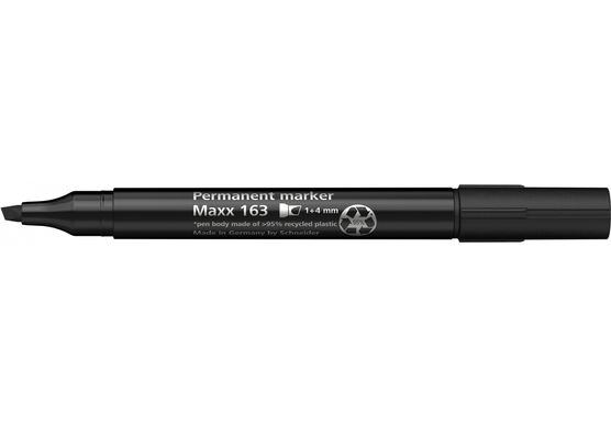Маркер Permanent 1-4 мм. MAXX 163 черный SCHNEIDER - 1