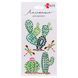Аппликация SANTI из страз самоклеящихся Trendy Cactus 9.5х 5 см - 2