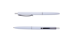 Ручка кульк.автом. COLOR, L2U, 1 мм, біл.корпус, сині чорнила - 1