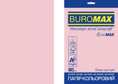 Бумага цветная PASTEL, EUROMAX, розовая, 20 л., А4, 80 г/м² - 1