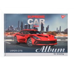 Альбом для рисования А4 30 Yes Спираль Supreme Cars - 1