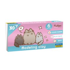 Пластилин Yes Pusheen 6 цветов 120 г - 1