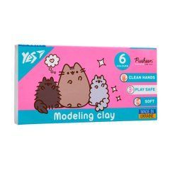 Пластилин Yes Pusheen 6 цветов 120 г - 1