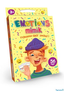 Настільна карткова гра "Emotuin Mimik" укр. Danko Toys - 1