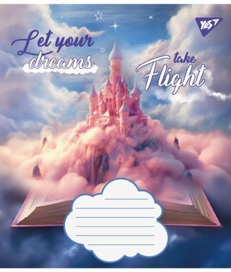 Тетрадь школьная Yes Let your dreams А5 12 листов клетка - 5