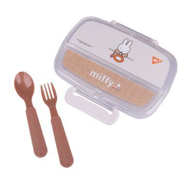 Ланч-бокс Yes Miffy 750 мл с приборами - 4