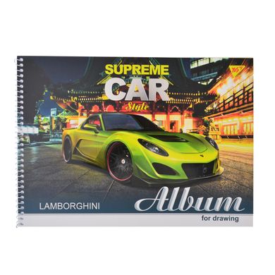 Альбом для малювання А4 30 Yes Спіраль Supreme Cars - 2