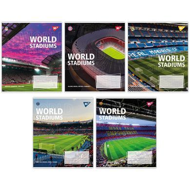 Тетрадь для записей Yes World stadium А5 36 листов клетка - 6