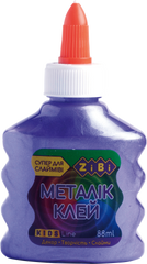 Клей МЕТАЛІК (для слаймів) фіолетовий на PVA-основі, 88 мл - 1
