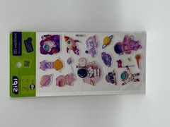 3D наліпки Рожеві космічні мрії 18 см, KIDS Line - 1