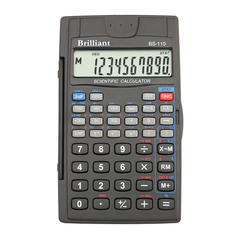 Калькулятор инженерный Brilliant BS-110, 8+2 разрядов, 56 функций - 1