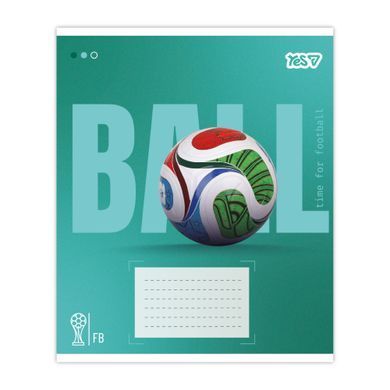 Тетрадь школьная Yes Ball А5 12 листов линия - 5