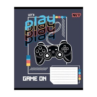 Зошит шкільний Yes Game А5 12 аркушів клітинка - 5
