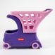 Іграшка дитяча "Дитячий автомобіль із кошиком" Фіолетовий/Рожевий DOLONI - 2