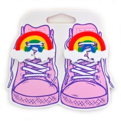 Набор аксессуаров для шнурков YES "Rainbow" - 1