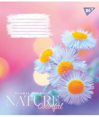 Тетрадь для записей Yes Nature colorful А5 36 листов клетка - 2