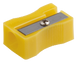 Точилка прямоугольная BLOCK, JOBMAX, 1 отв., пластик. корпус, ассорти - 2