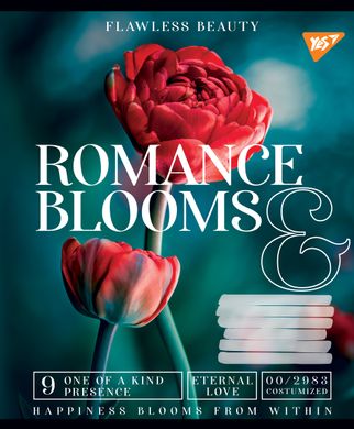 А5/18 кл. YES Romance blooms, тетрадь учен. - 1