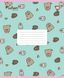 Тетрадь ученическая школьная Yes Pusheen Candy А5 12 листов линия - 5