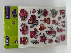 3D наліпки Солодке кохання 19 см, KIDS Line - 1