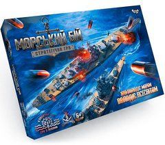 Настільна розважальна гра "Морський бій. Стратегічна гра" укр. Danko Toys - 1