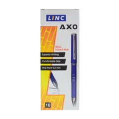 Ручка шариковая LINC AXO Roller 0,7 мм синяя - 1
