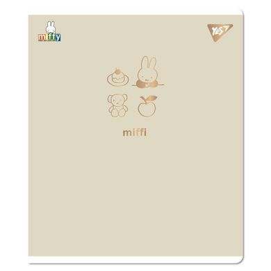 Зошит YES Gold Miffy А5 12 аркушів клітинка - 2