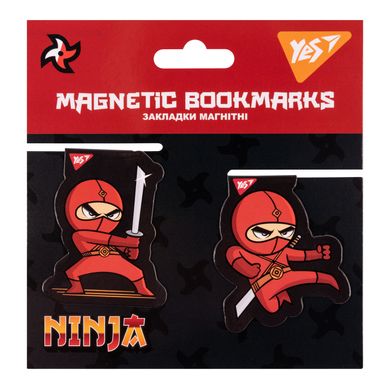 Закладки магнитные YES Ninja, 2шт - 2