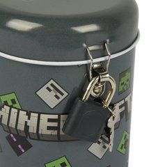 Копилка круглая Yes Minecraft металлическая 13 х 7,6 см - 1